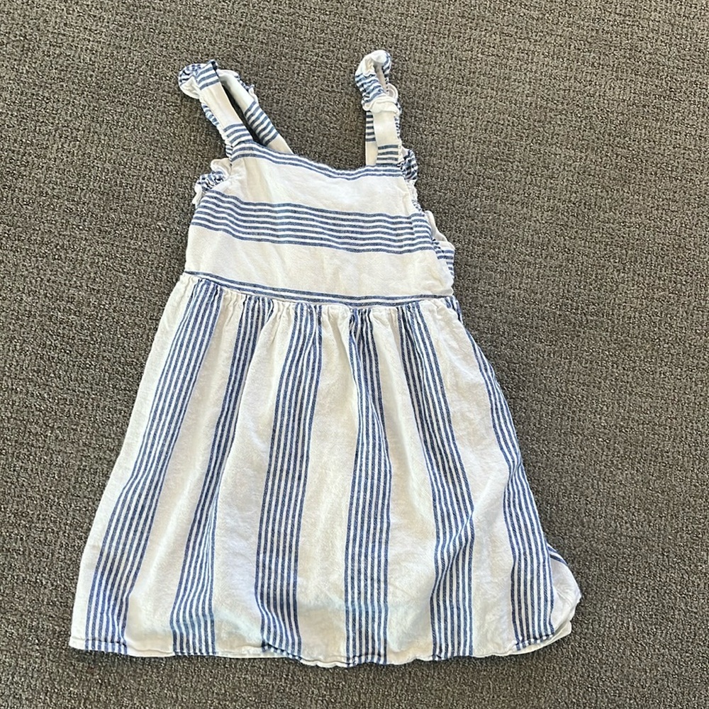 Crewcuts size 10 girls striped dress.